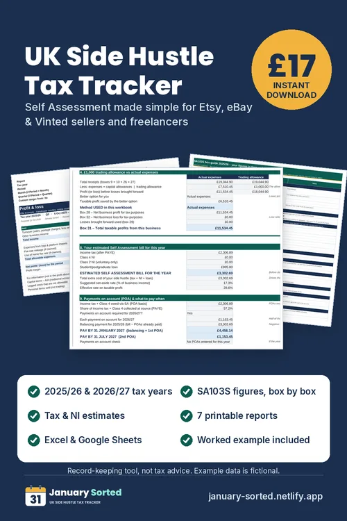 Tip card: Product tracker 17